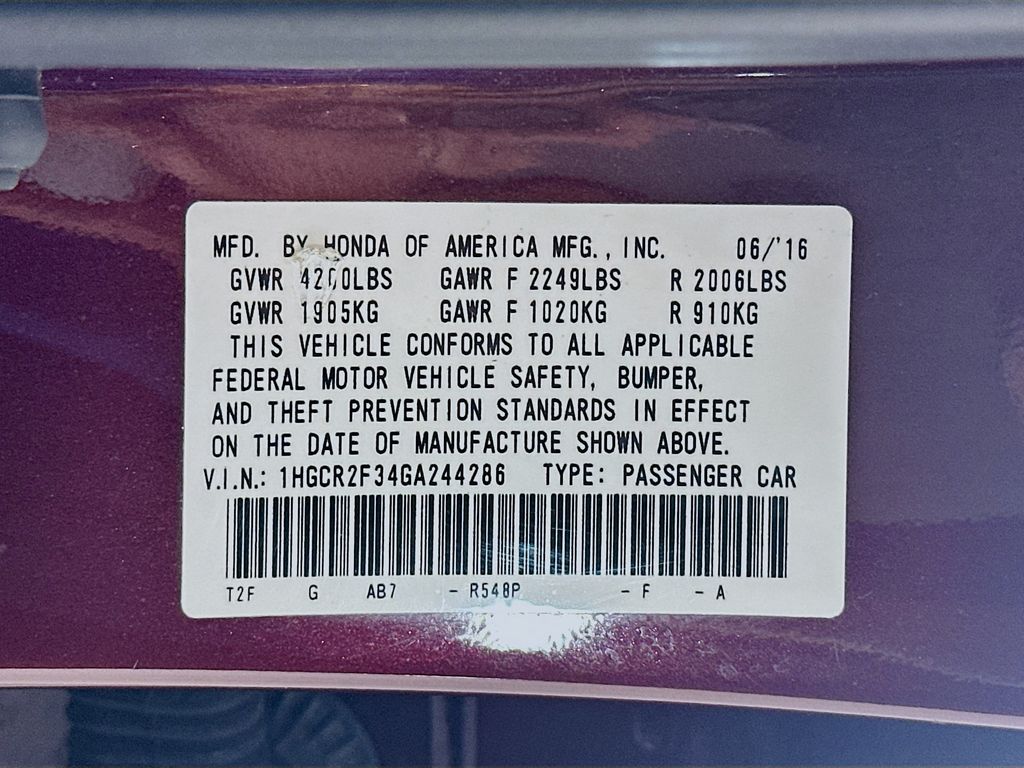 Thumbnail: 2016 Honda Accord - 30