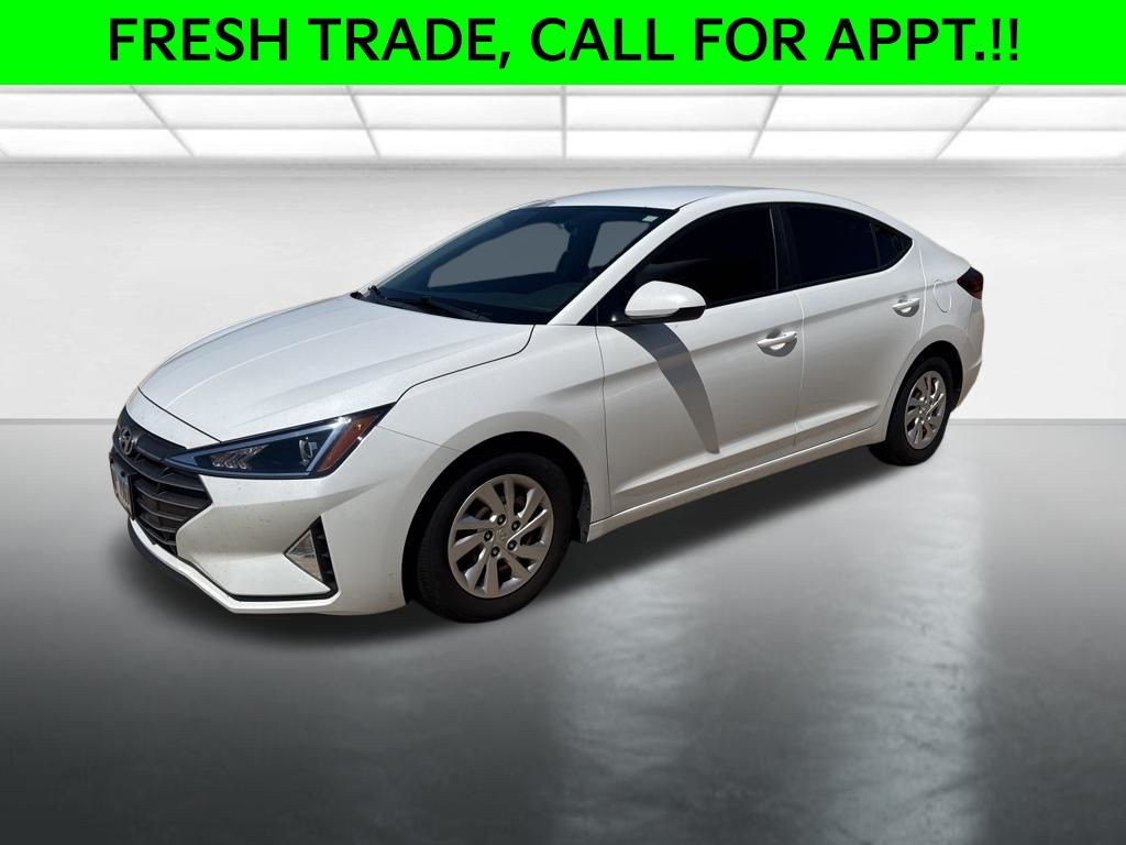 Quartz White Pearl 2020 Hyundai Elantra SE FWD Sedan Front-Wheel Drive Continuously Variable Transmission