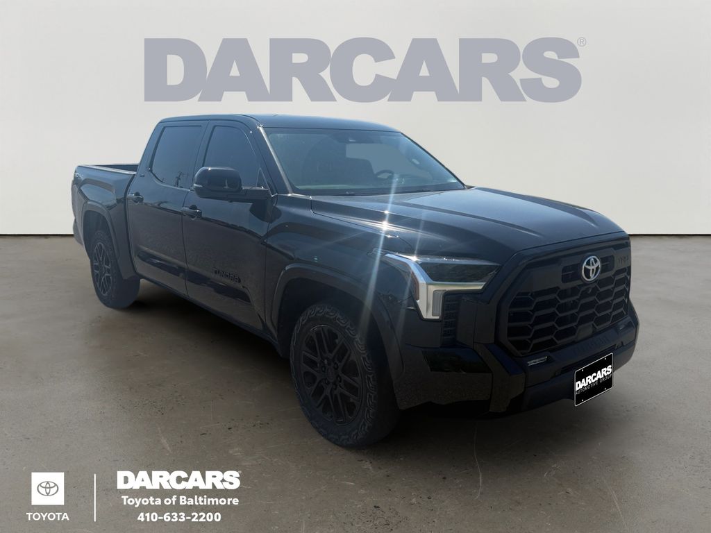 Midnight Black Metallic 2024 Toyota Tundra Pickup Truck Four-Wheel Drive Automatic