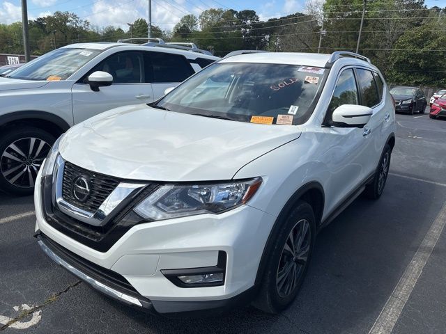 Pearl White Tricoat 2019 Nissan Rogue SV AWD SUV / Crossover All-Wheel Drive Continuously Variable Transmission