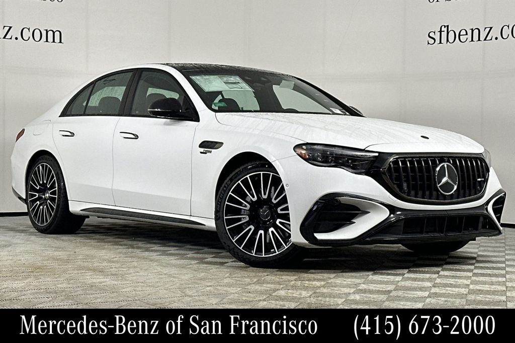 Moonlight White Magno 2026 Mercedes-Benz E-Class Sedan All-Wheel Drive 9-Speed Automatic