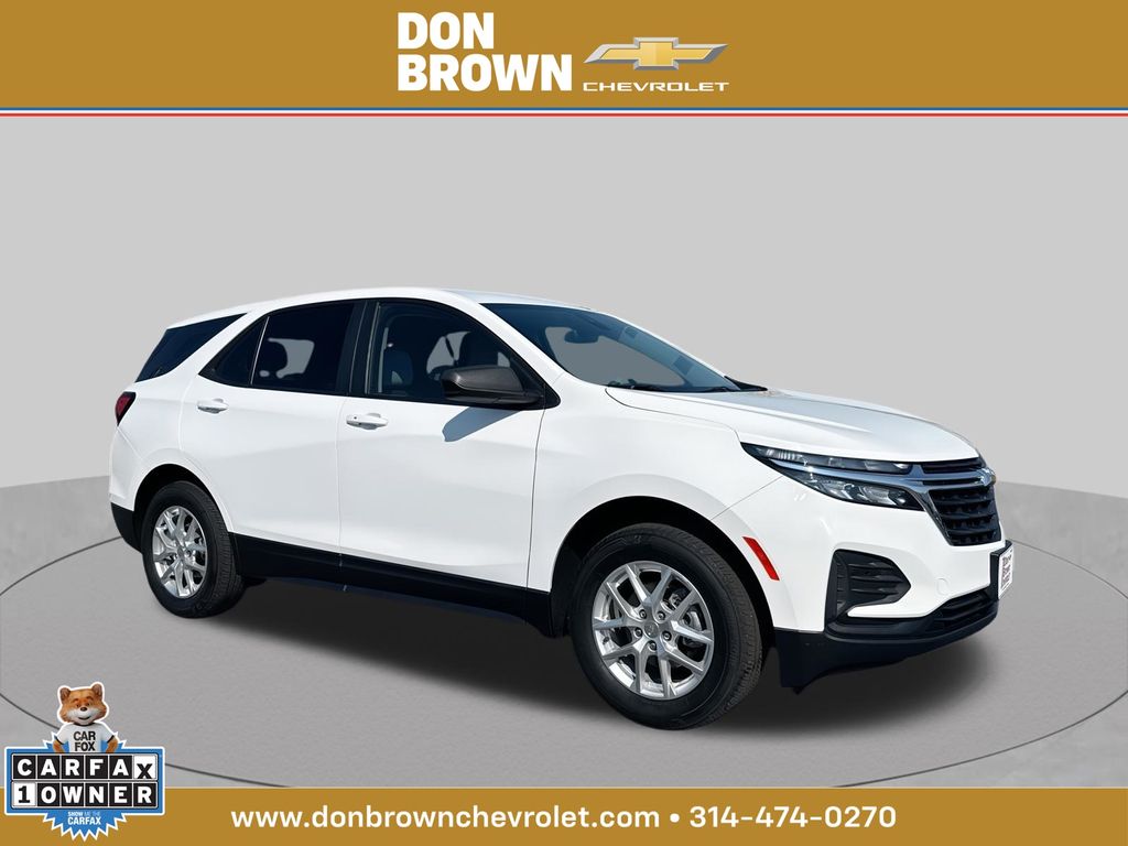Summit White 2024 Chevrolet Equinox SUV / Crossover Four-Wheel Drive 6-Speed Automatic Overdrive