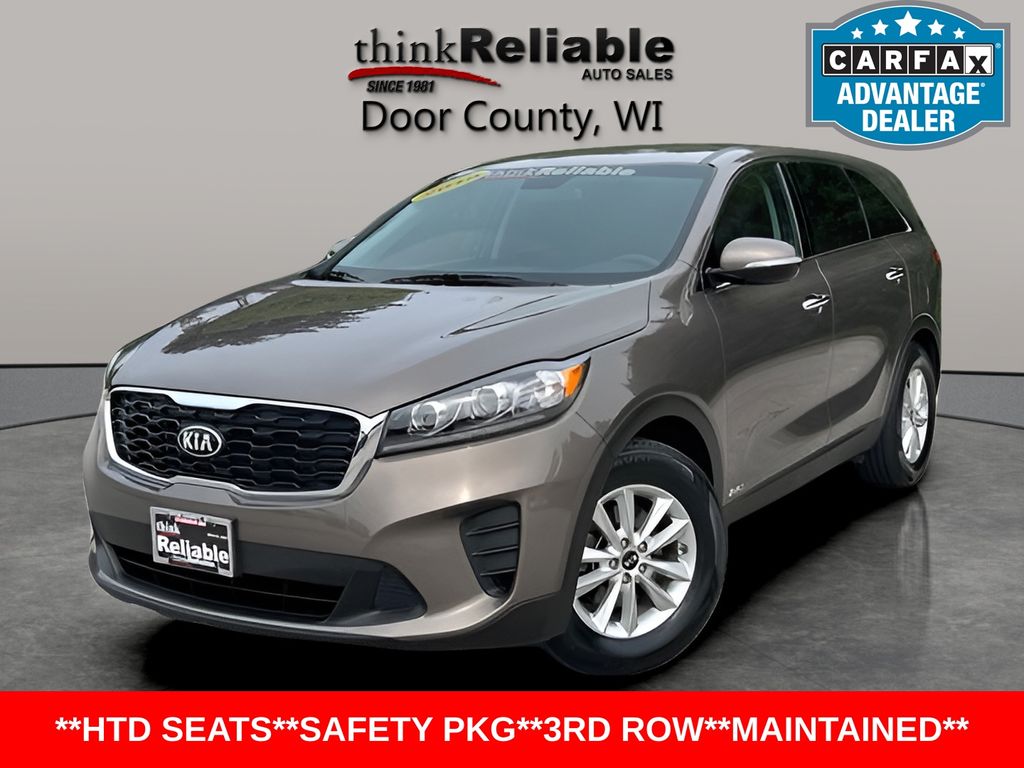 Dragon Brown 2019 Kia Sorento SUV / Crossover All-Wheel Drive 8-Speed Automatic
