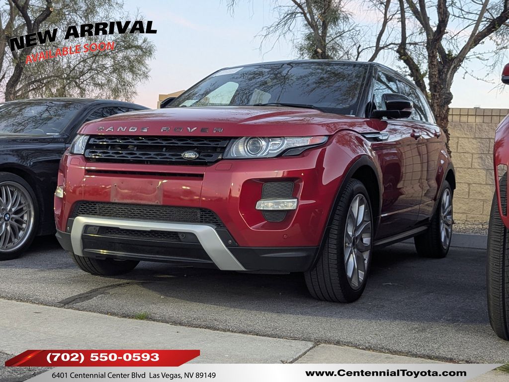 2013 Land Rover Range Rover Evoque Dynamic Hatchback