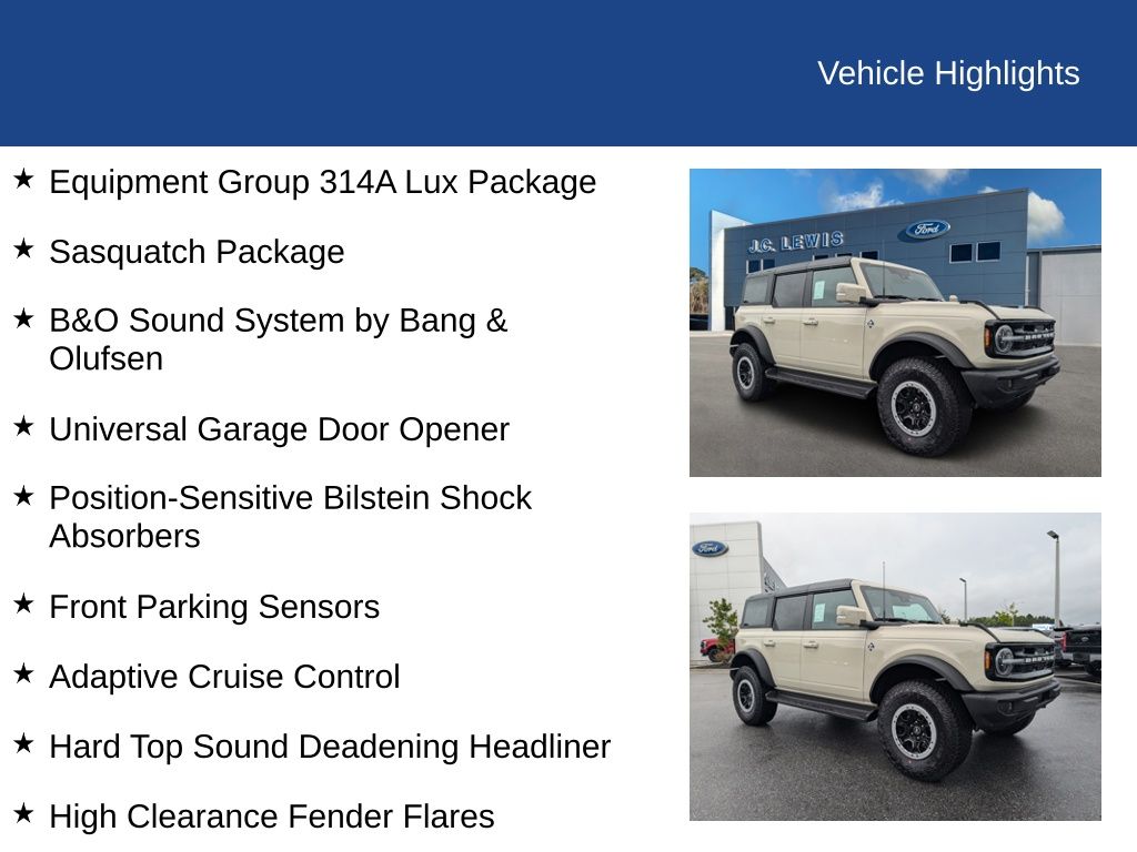 2025 Ford Bronco Outer Banks