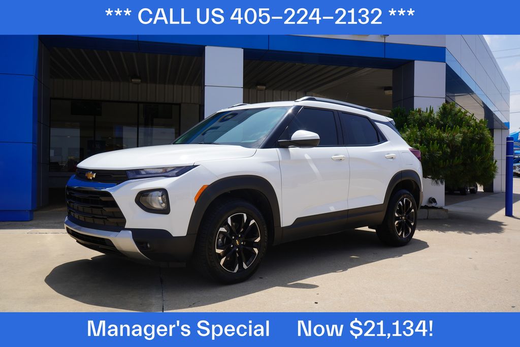 Summit White 2023 Chevrolet Trailblazer LT AWD SUV / Crossover Four-Wheel Drive 9-Speed Automatic