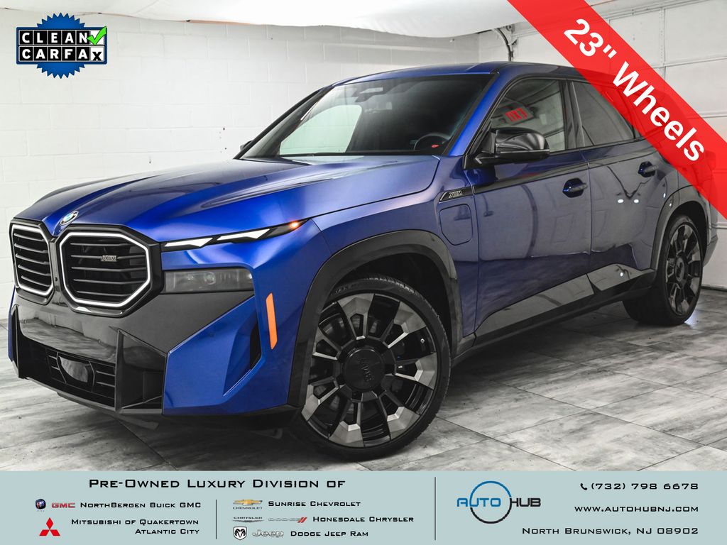 Marina Bay Blue Metallic 2023 BMW XM SUV / Crossover All-Wheel Drive 8-Speed Automatic