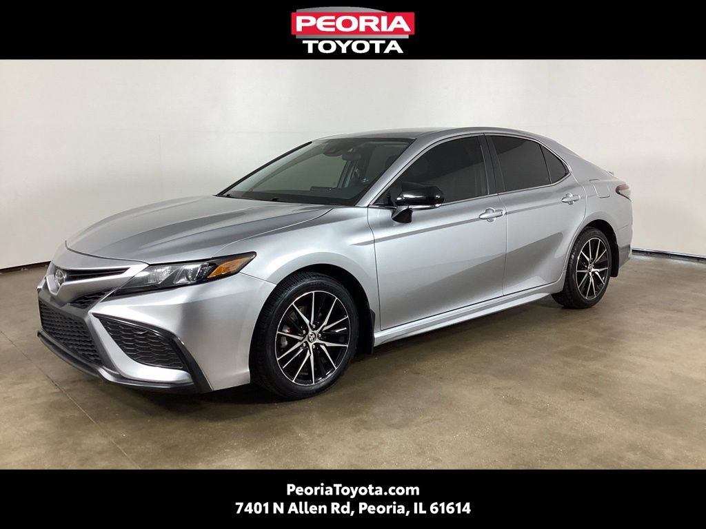 Celestial Silver Metallic 2024 Toyota Camry Sedan Front-Wheel Drive 8-Speed Automatic