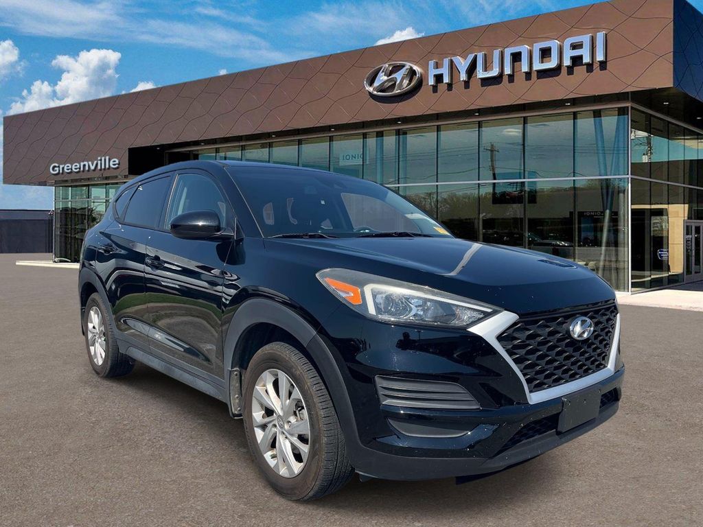 Black Noir Pearl 2019 Hyundai Tucson SE AWD SUV / Crossover All-Wheel Drive 6-Speed Automatic