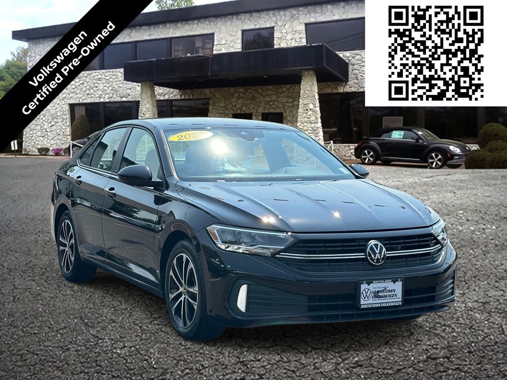 Black 2023 Volkswagen Jetta Sedan Front-Wheel Drive 8-Speed Automatic