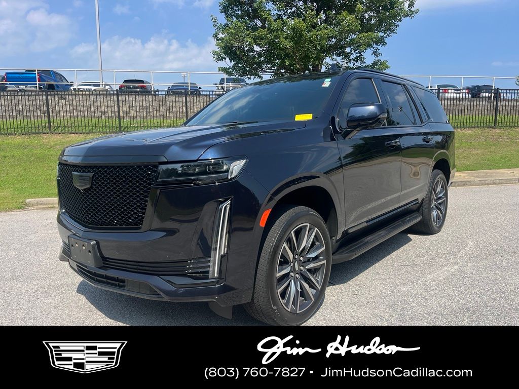 Blue Metallic 2023 Cadillac Escalade SUV / Crossover Four-Wheel Drive Automatic
