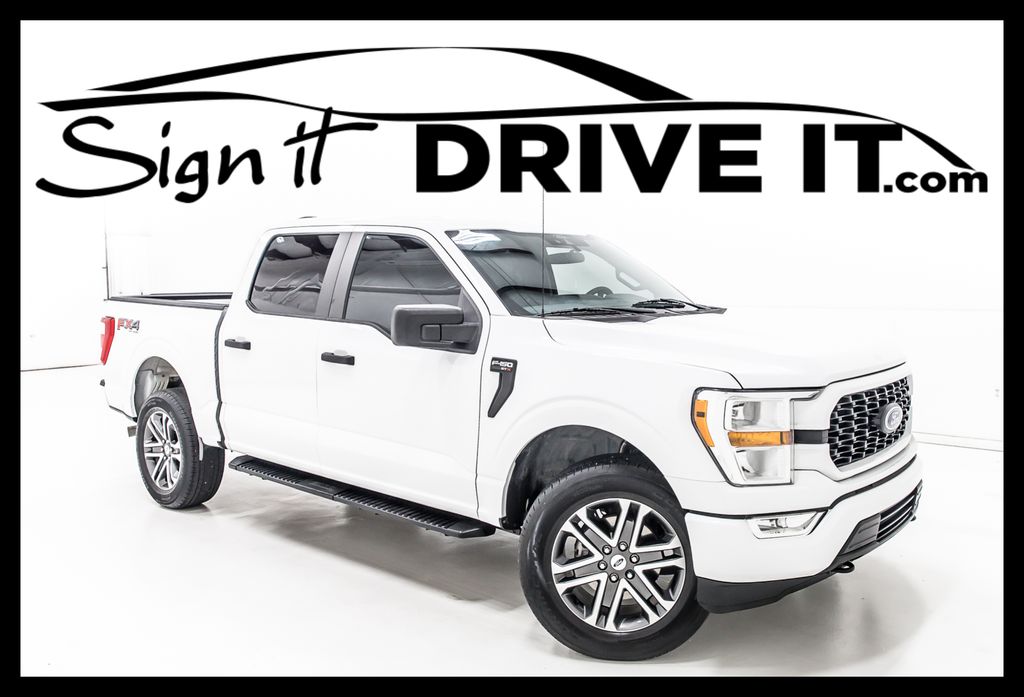 Oxford White 2021 Ford F-150 Pickup Truck Four-Wheel Drive Automatic