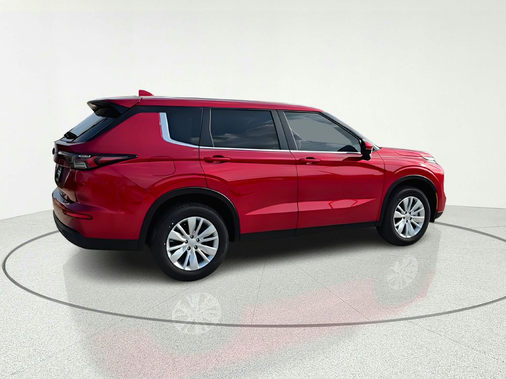 2026 Mitsubishi Outlander ES Red at North Houston Mitsubishi