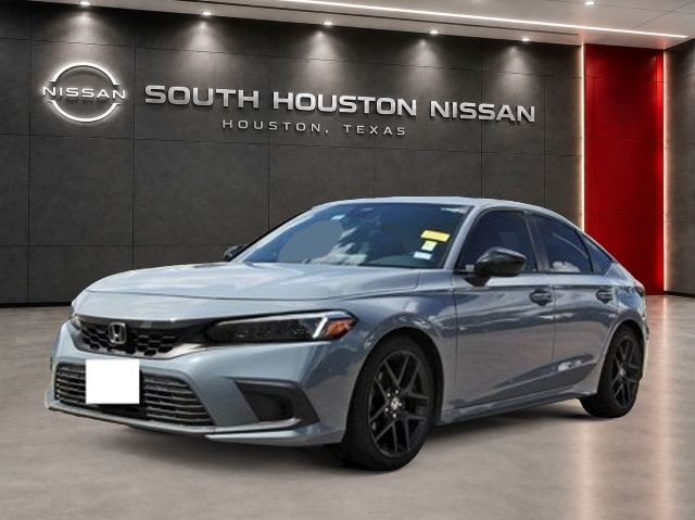 2023 Honda Civic Sport Gray at Classic Elite Chevrolet Sugar Land