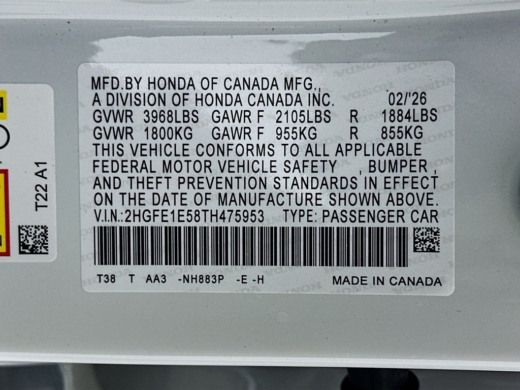 Thumbnail: 2026 Honda Civic - 23