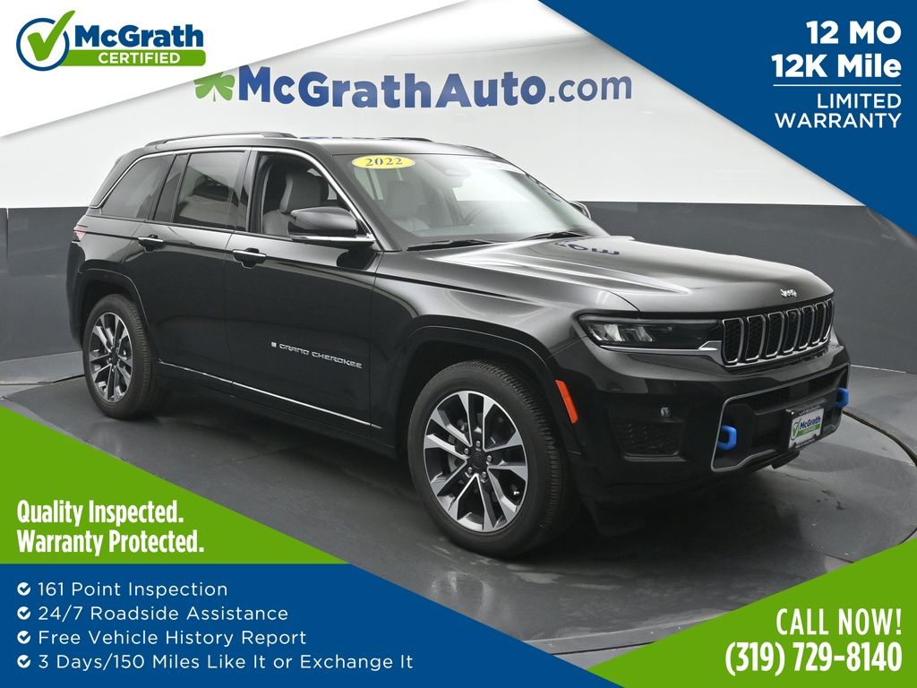 2022 Jeep Grand Cherokee 4xe Overland 4WD