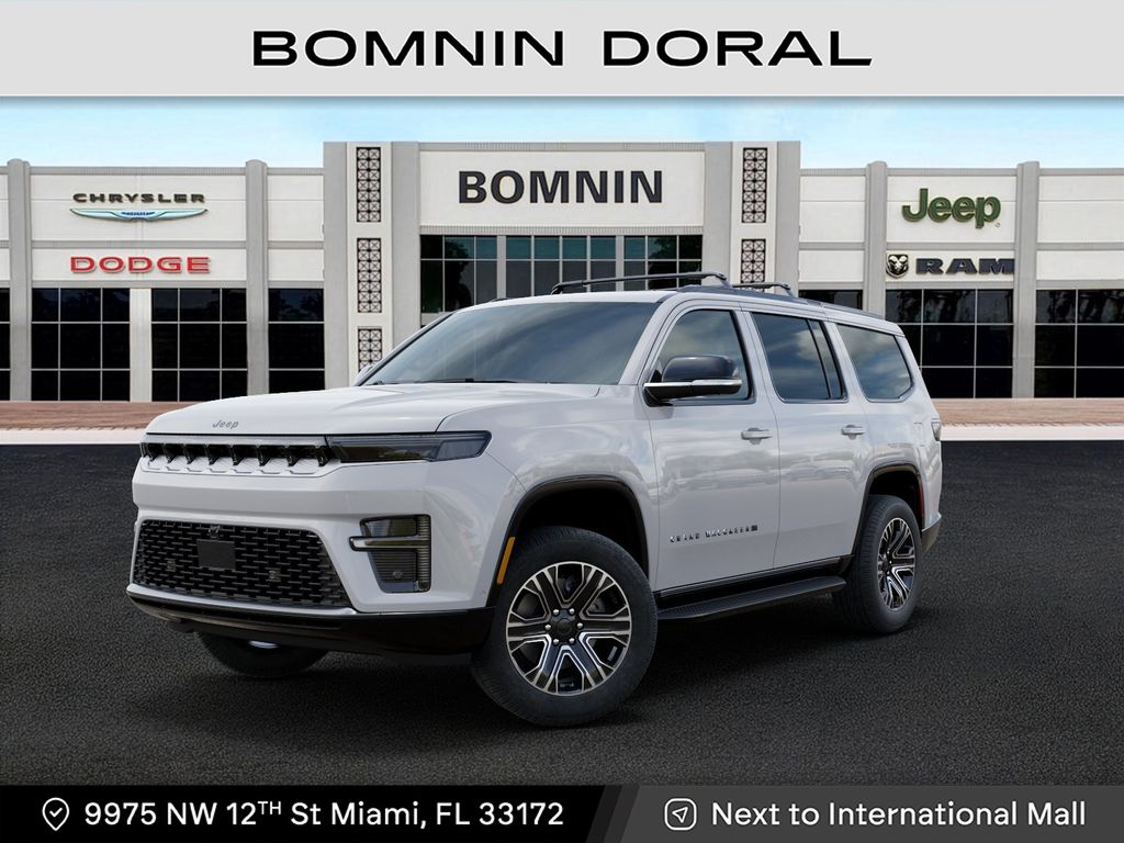Bright White Clearcoat 2026 Jeep Grand Wagoneer SUV / Crossover 4X2 8-Speed Automatic
