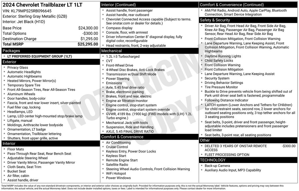 2024 Chevrolet TrailBlazer LT Gray at Auto Express Mitsubishi
