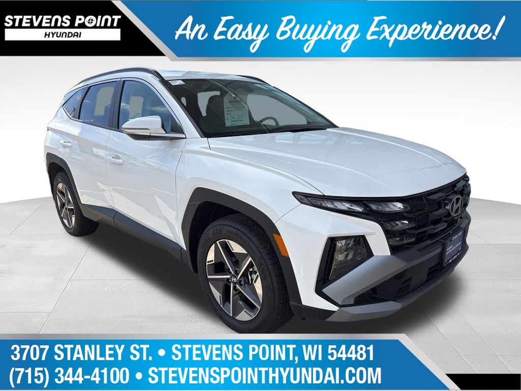 White Pearl 2026 Hyundai Tucson SUV / Crossover All-Wheel Drive 8-Speed Automatic