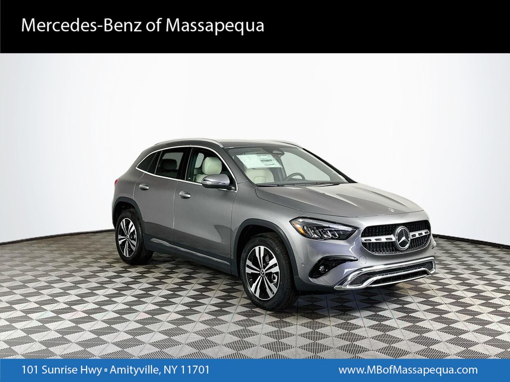 Gray 2026 Mercedes-Benz GLA SUV / Crossover All-Wheel Drive 8-Speed Dual Clutch