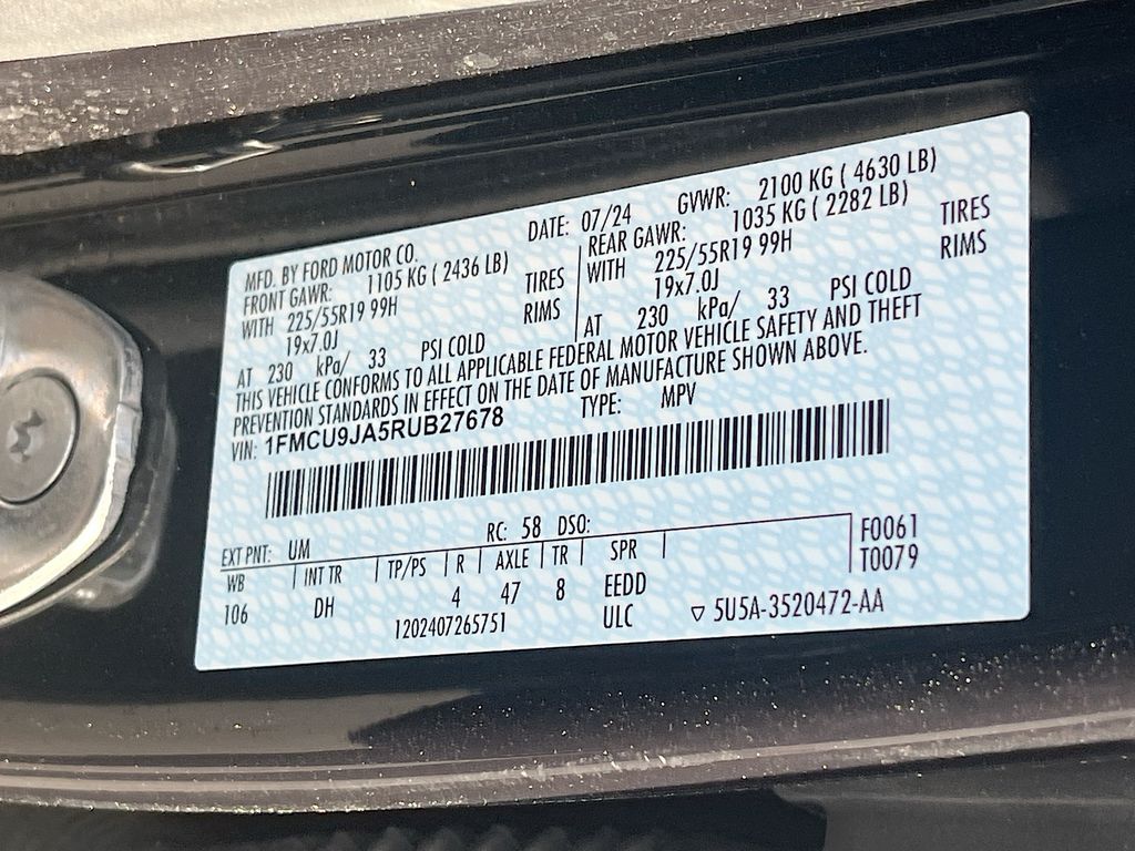 Used 2024 Black Ford Platinum image 32
