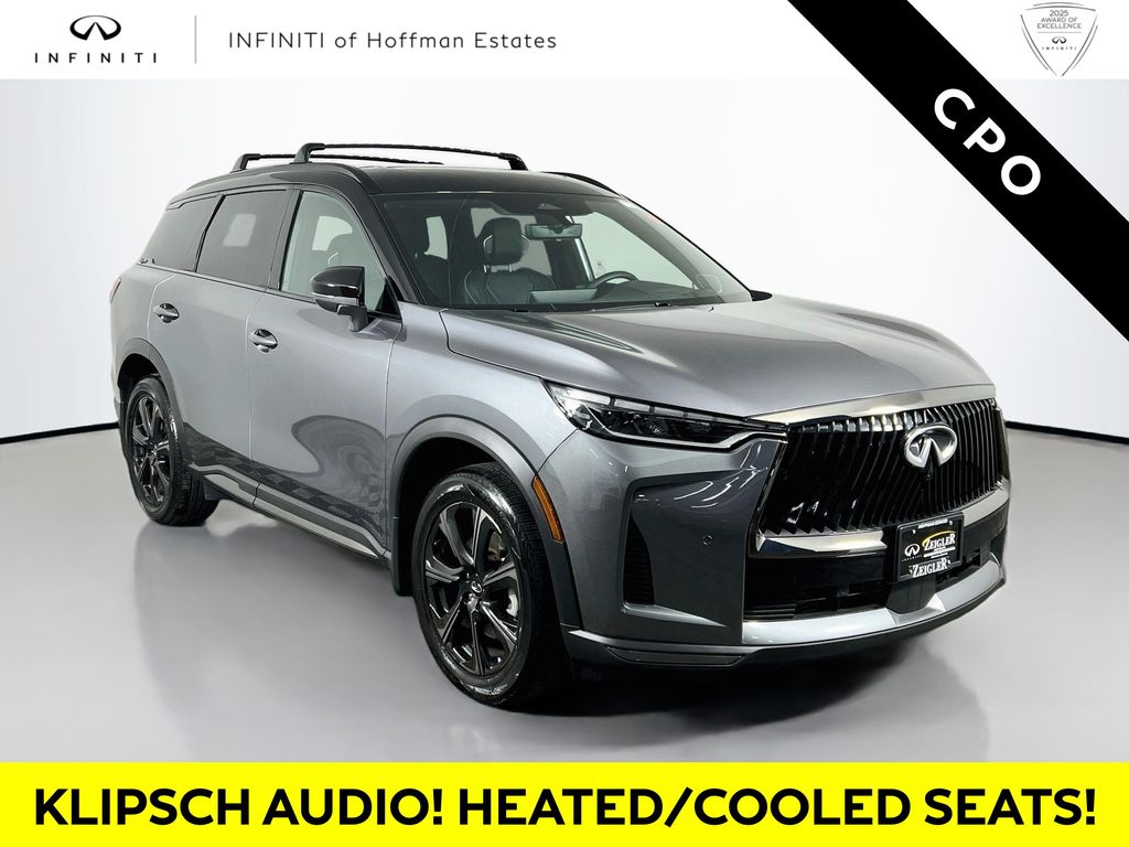 Gray (Graphite Shadow/Blk Obsid) 2026 INFINITI QX60 SUV / Crossover All-Wheel Drive 9-Speed Automatic