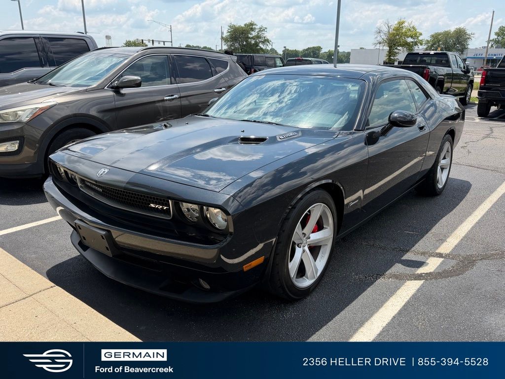 Brilliant Black Crystal PC/Light Graystone PC 2009 Dodge Challenger Coupe Rear-Wheel Drive 5-Speed Automatic