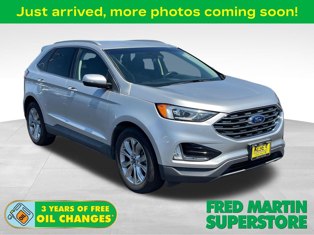Ingot Silver 2019 Ford Edge SUV / Crossover Front-Wheel Drive 8-Speed Automatic