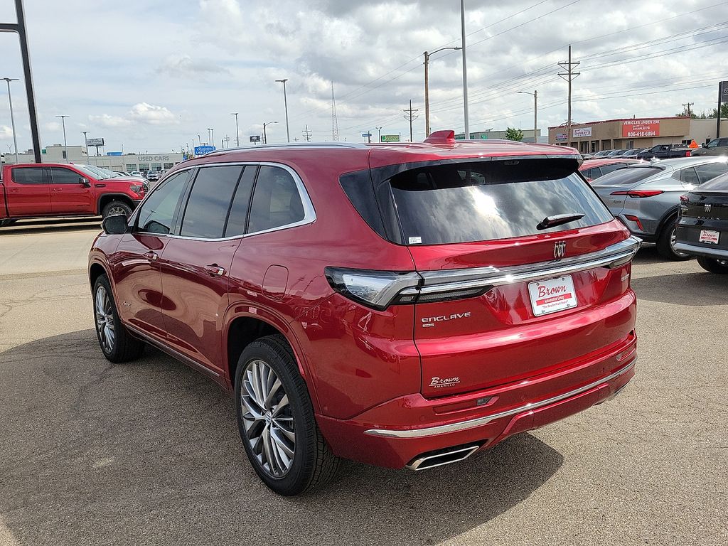 2026 Buick Enclave Avenir Red at Brown Buick GMC