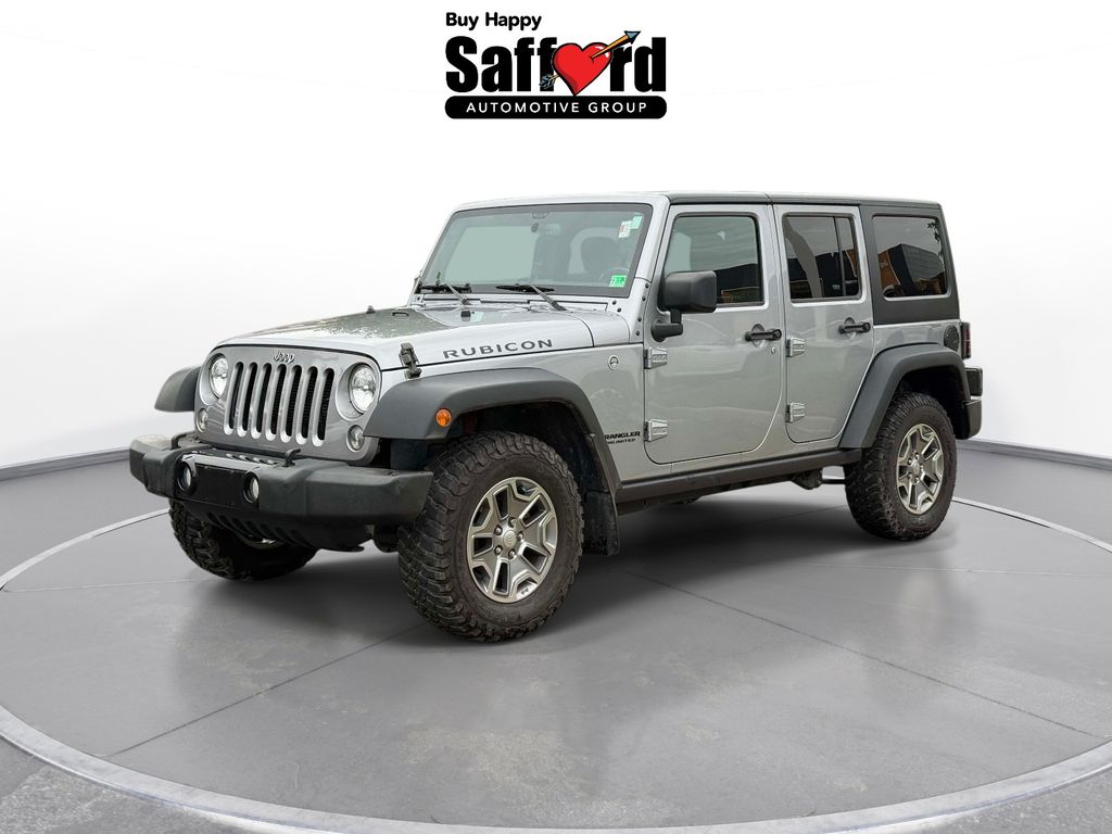 Billet Silver Metallic Clearcoat 2016 Jeep Wrangler Unlimited Rubicon 4WD SUV / Crossover Four-Wheel Drive 5-Speed Automatic