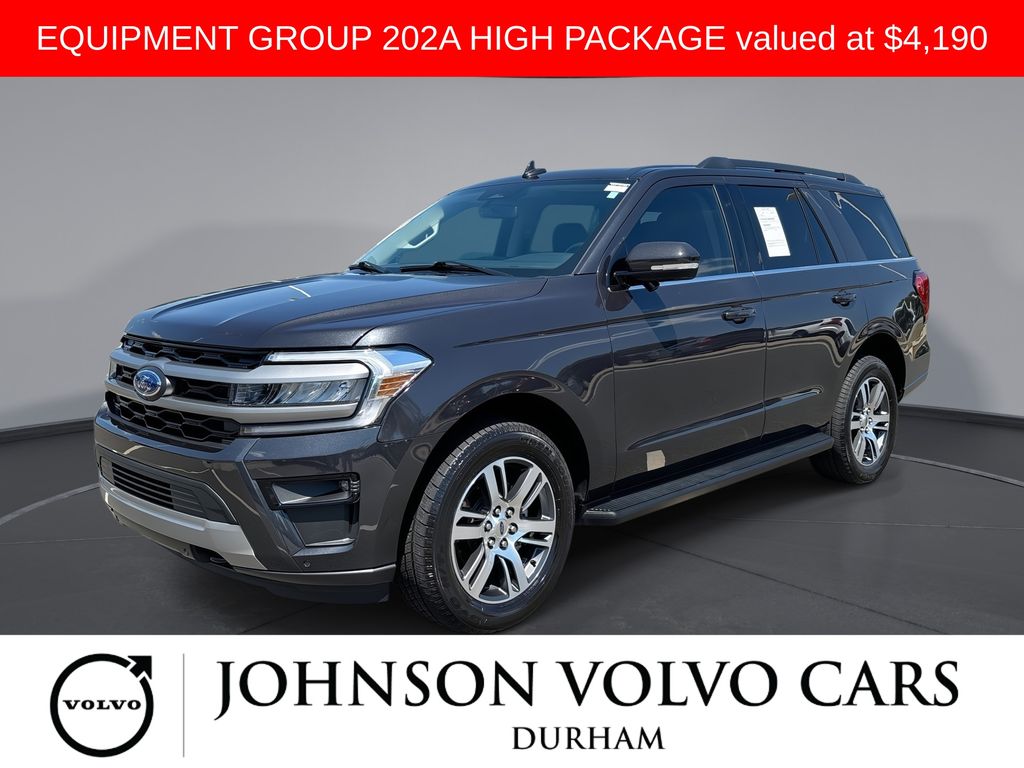 Dark Matter Gray Metallic 2024 Ford Expedition XLT 4WD SUV / Crossover Four-Wheel Drive Automatic