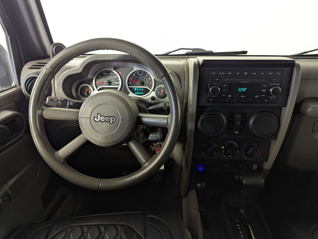 2007 Black Jeep Wrangler Unlimited Sahara 4X4 SUV