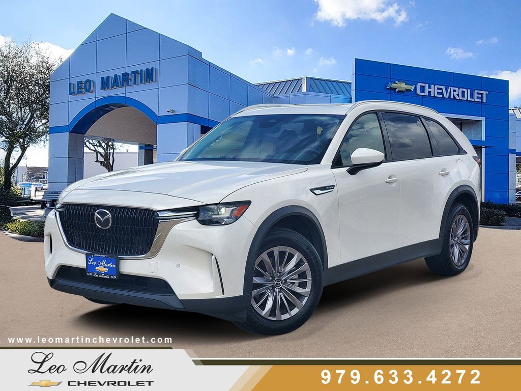 Rhodium White Premium 2025 Mazda CX-90 3.3 Turbo Preferred AWD SUV / Crossover All-Wheel Drive 8-Speed Automatic