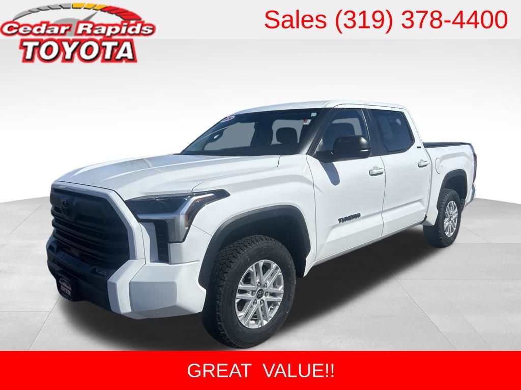 Ice 2024 Toyota Tundra SR5 CrewMax Cab 4WD Pickup Truck Four-Wheel Drive Automatic