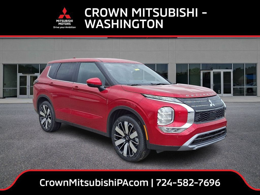 Red Diamond 2026 Mitsubishi Outlander SUV / Crossover Front-Wheel Drive Continuously Variable Transmission