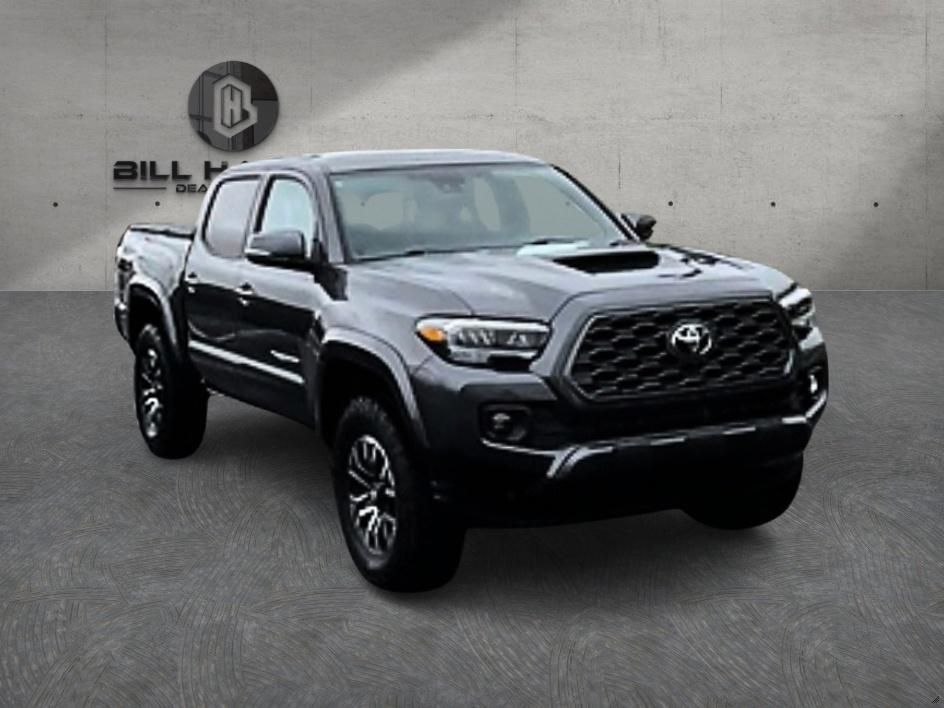 Magnetic Gray Metallic 2022 Toyota Tacoma TRD Sport Double Cab 4WD Pickup Truck Four-Wheel Drive 6-Speed Manual