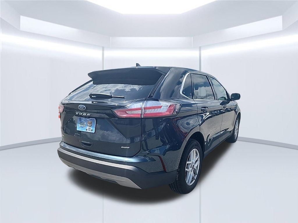 2024 Atlas Blue Metallic Ford Edge ST Line AWD SUV