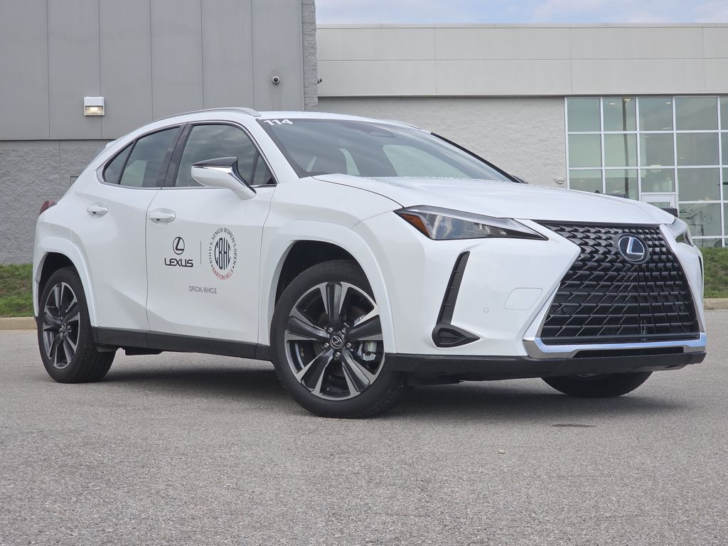 Ultra White 2026 Lexus UX Hybrid SUV / Crossover All-Wheel Drive Continuously Variable Transmission