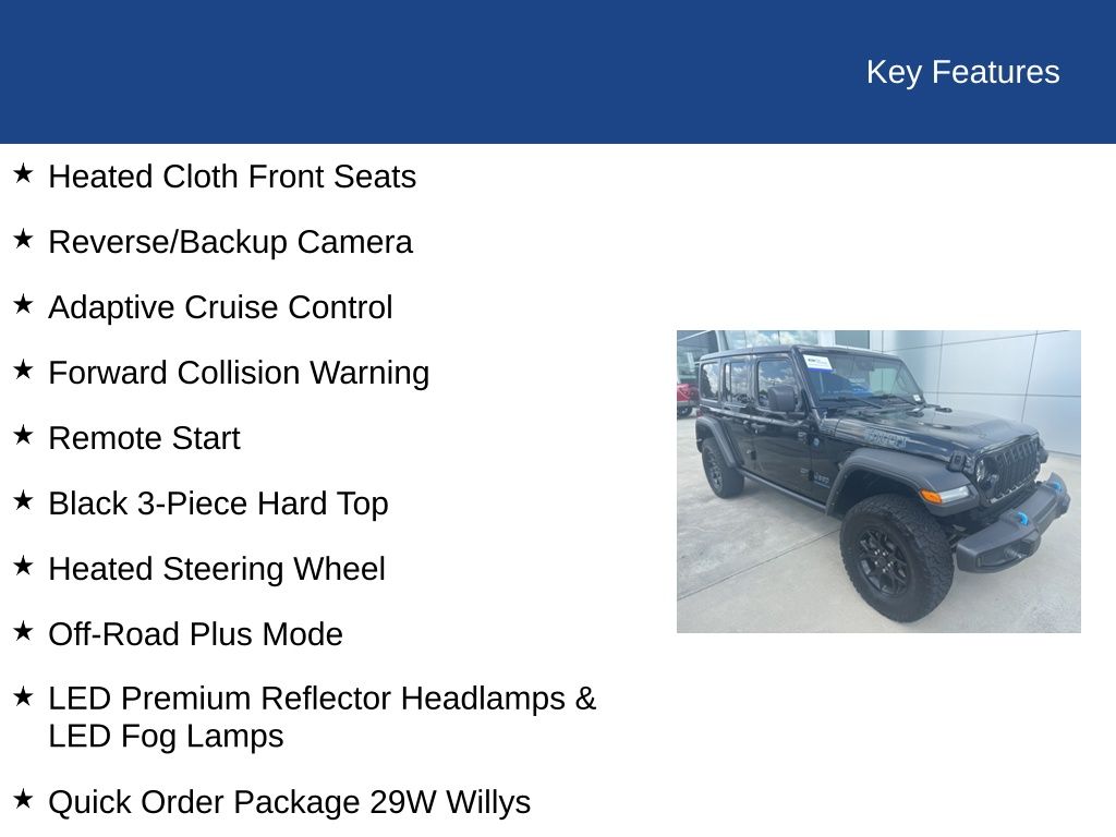 2024 Jeep Wrangler Willys 4xe