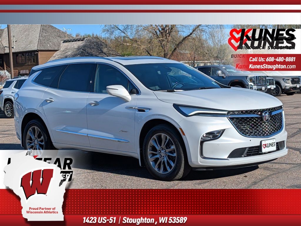 White Frost Tricoat 2024 Buick Enclave SUV / Crossover Four-Wheel Drive 9-Speed Automatic