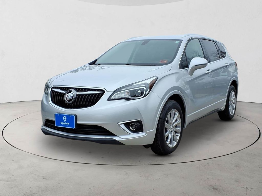 Galaxy Silver Metallic 2019 Buick Envision Essence AWD SUV / Crossover All-Wheel Drive 6-Speed Automatic