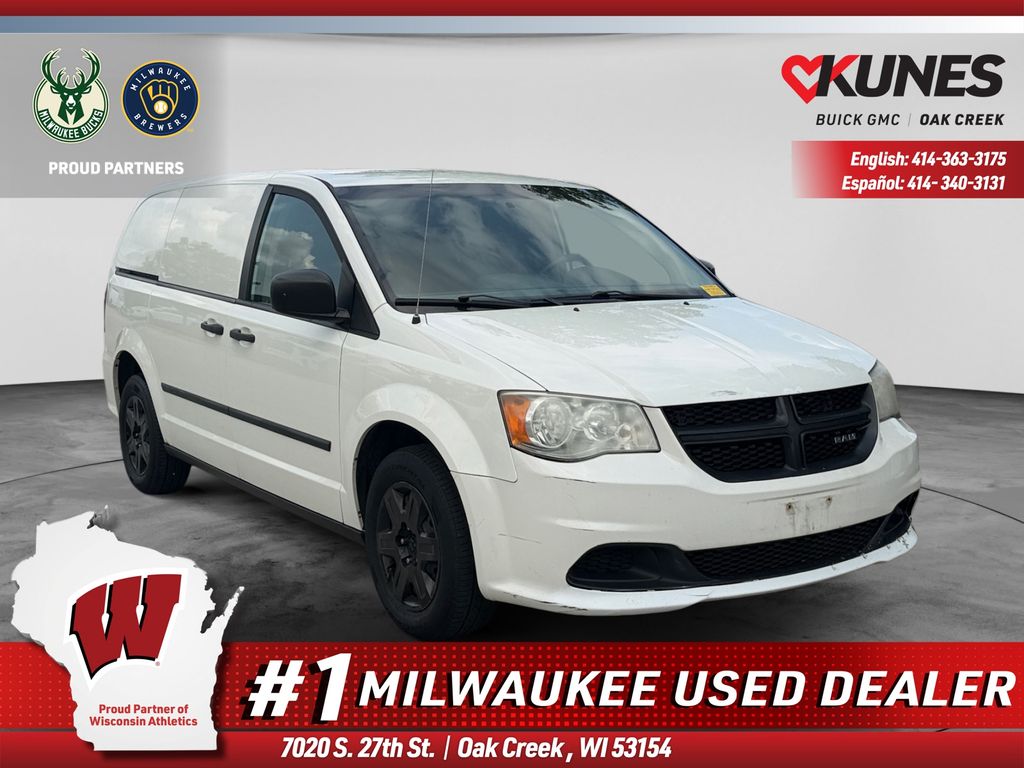 Stone White Clearcoat 2013 RAM C/V Van Front-Wheel Drive 6-Speed Automatic