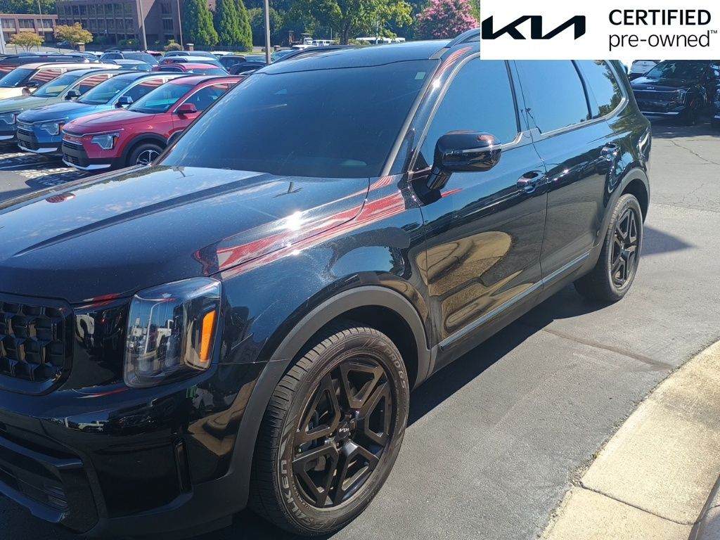 Ebony Black 2024 Kia Telluride SUV / Crossover All-Wheel Drive 8-Speed Automatic