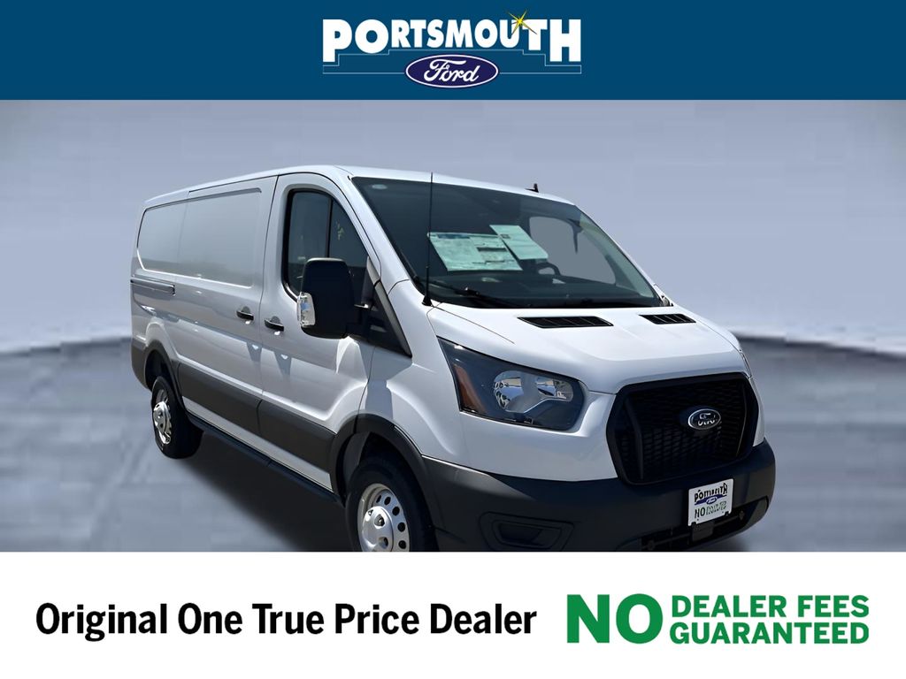 Oxford White 2025 Ford Transit Cargo 150 Low Roof AWD Van All-Wheel Drive