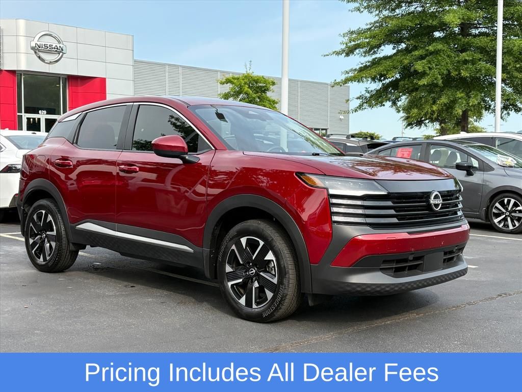 Red (Scarlet Ember Tintcoat) 2025 Nissan Kicks SUV / Crossover All-Wheel Drive Continuously Variable Transmission