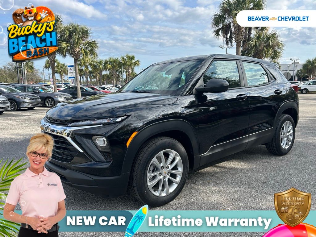 Black Metallic 2026 Chevrolet Trailblazer LS FWD SUV / Crossover Front-Wheel Drive Continuously Variable Transmission