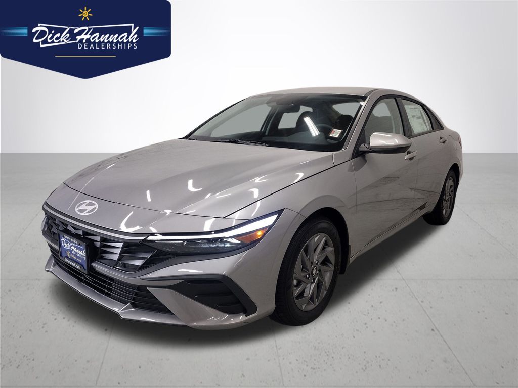 2026 Hyundai Elantra Hybrid Blue