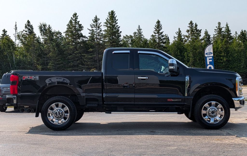 Black Metallic 2023 Ford F-350 Super Duty Pickup Truck Four-Wheel Drive Automatic