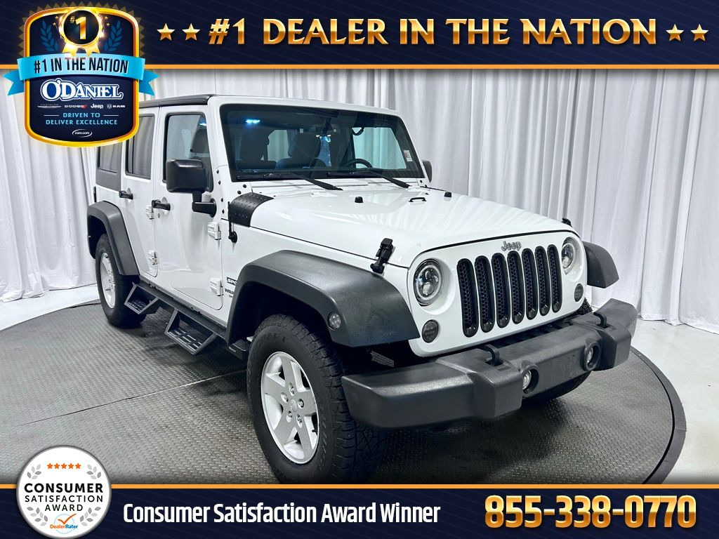 used 2016 Jeep Wrangler car, priced at $17,078