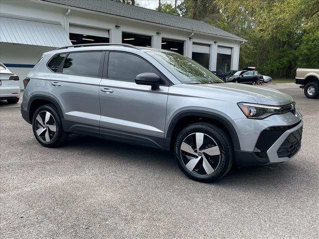 Pyrite Silver Metallic 2025 Volkswagen Taos S 4Motion SUV / Crossover All-Wheel Drive 8-Speed Automatic